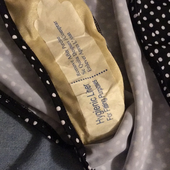 NWT never wore black polka-dot swimsuit - Picture 5 of 8